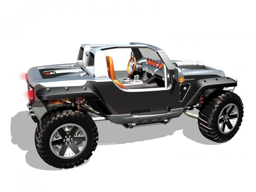  Jeep Hurricane concept 2005 года  (фото 34 из 58)